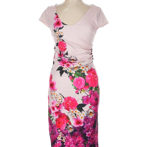 Lindy Bop Dresses & Skirts - NWT Lindy Bop UK spring Easter pink flower dress, US 6